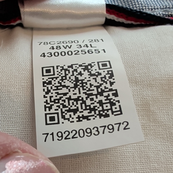 NWT Tommy Hillfiger Classic Fit Men's Pants 48x34 - Picture 5 of 8